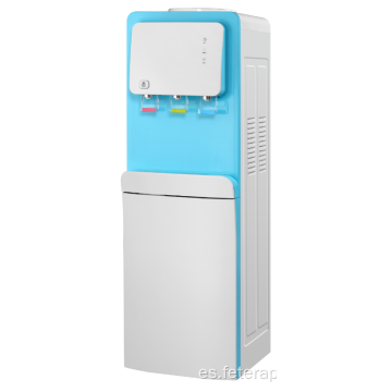 Dispensador de agua de sobremesa fría y caliente de refrigeración por compresor